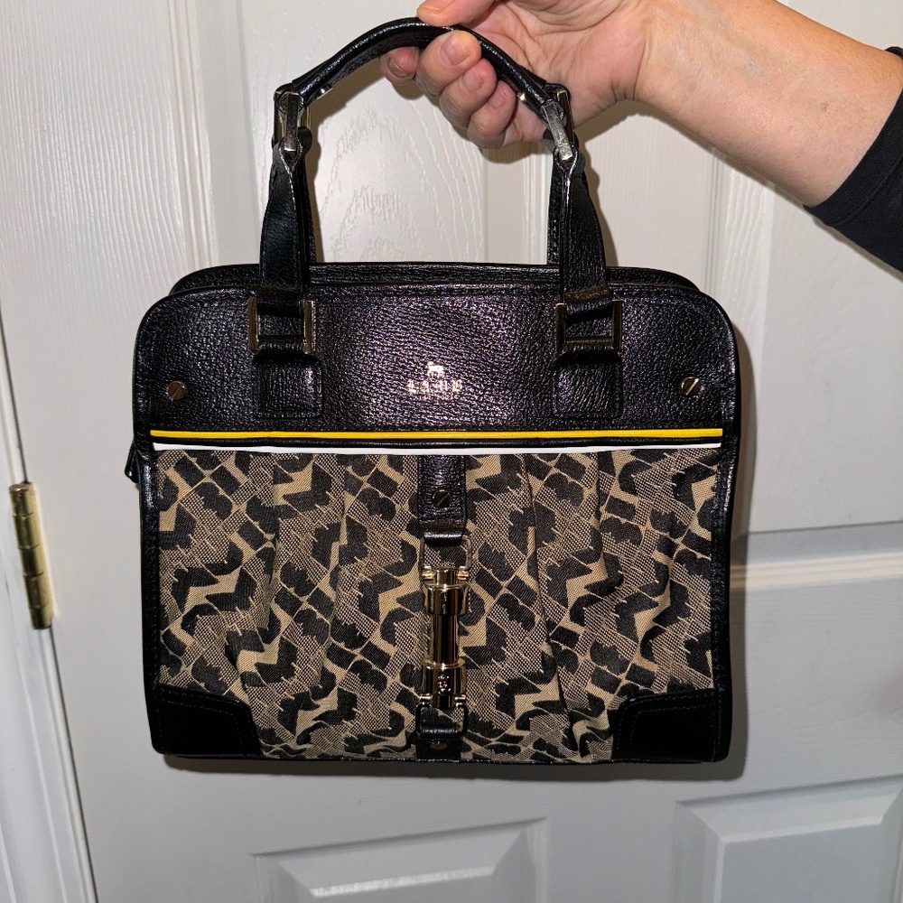 L.A.M.B by Gwen black Hand bag
